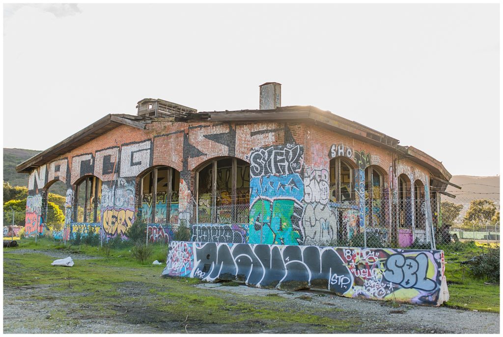 Ruined Railway Station Engagements San Francisco Caili Chung