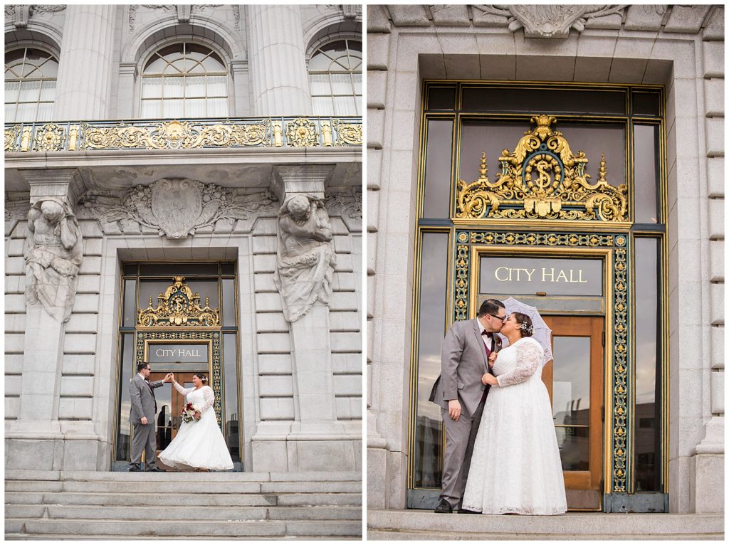 San Francisco City Hall Wedding Caili Chung Photography