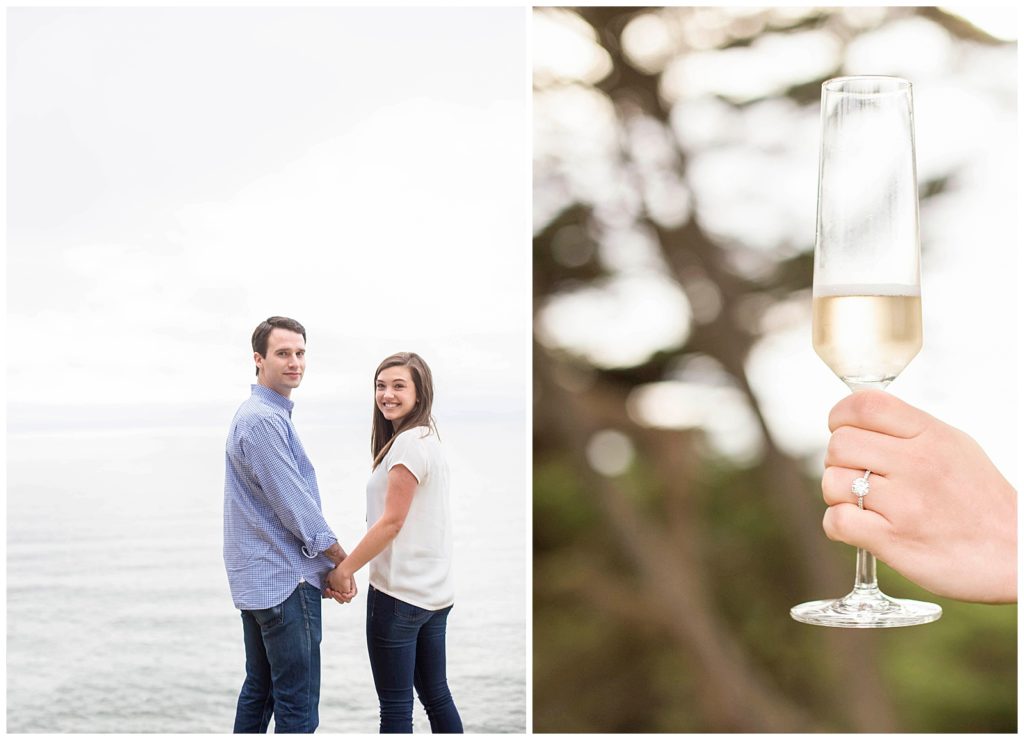 Lands End SF Engagement Caili Chung Photography