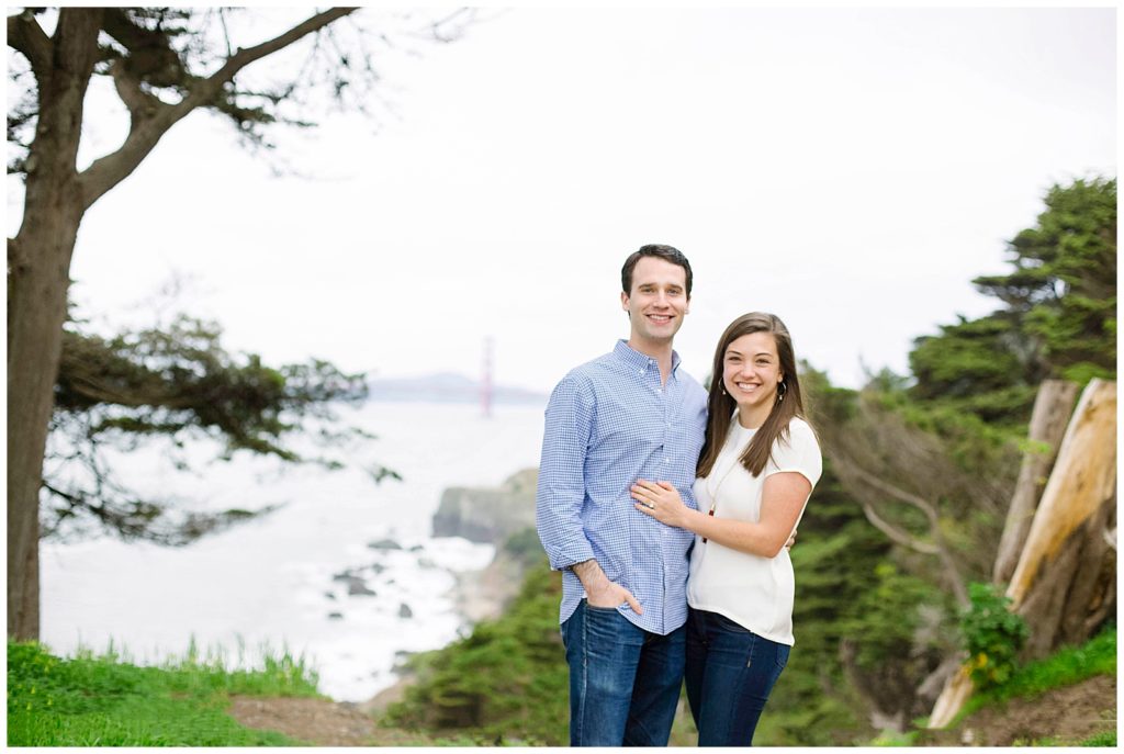 Lands End SF Engagement Caili Chung Photography