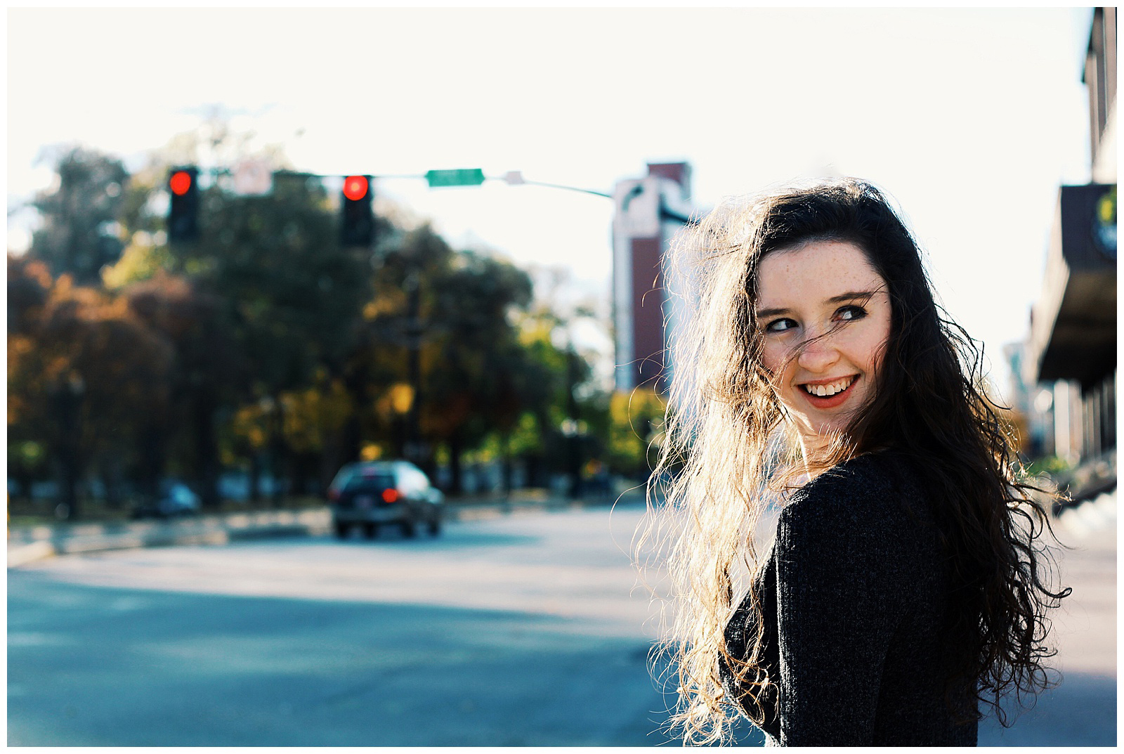 Salt Lake City Downtown Senior Session