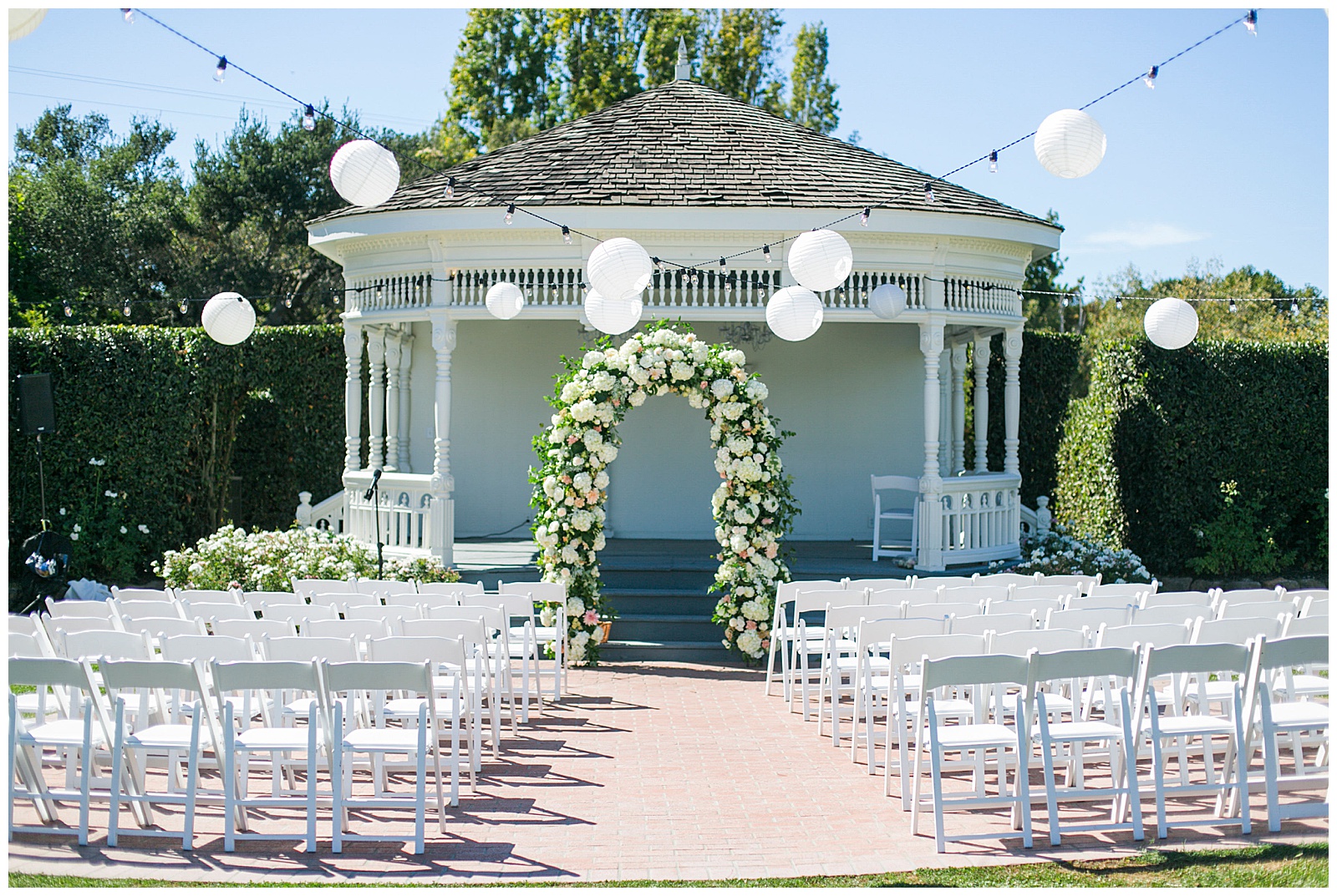 Garden Valley Ranch Wedding Pink Sparkly