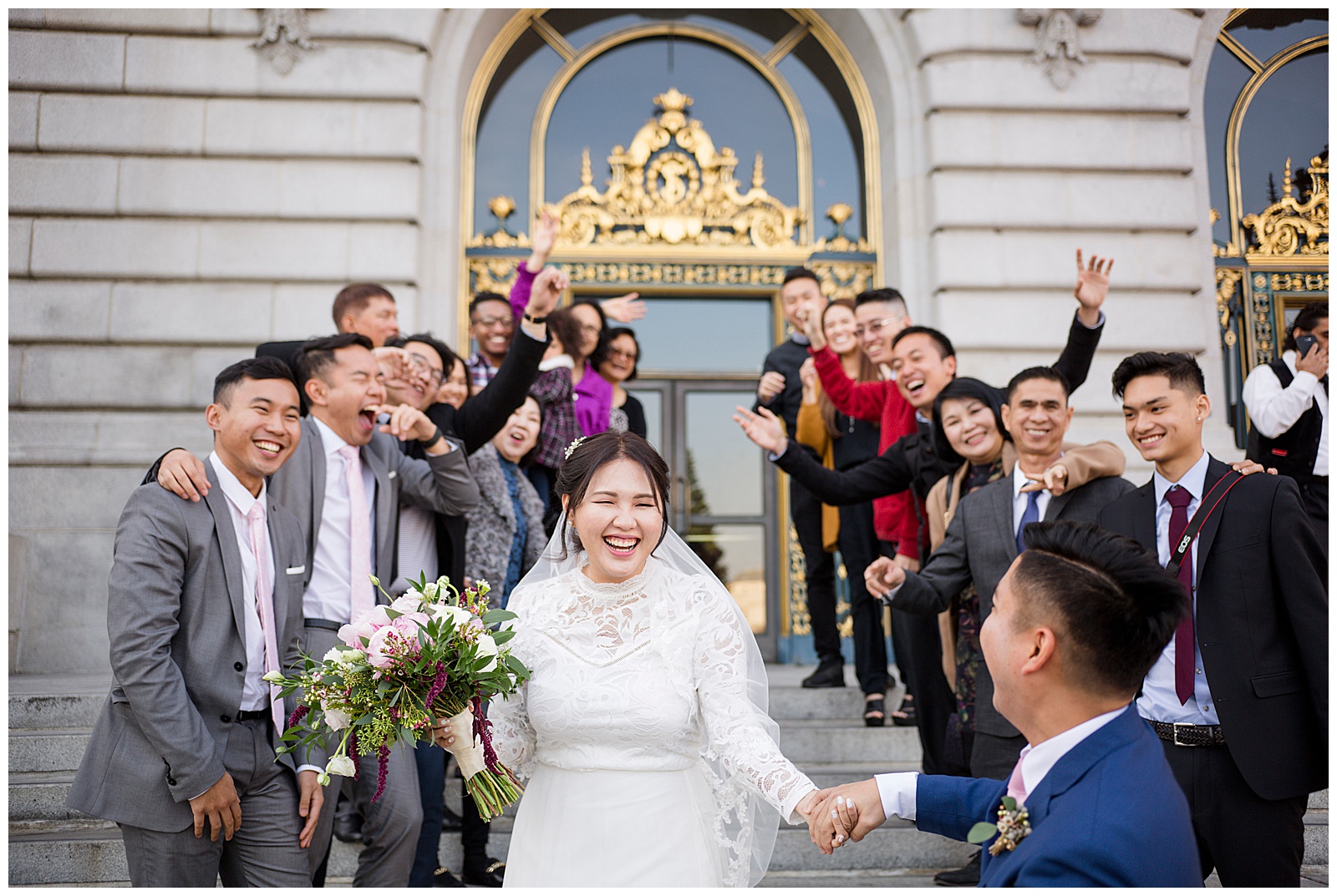 San Francisco City Hall Elopement Caili Chung Photography