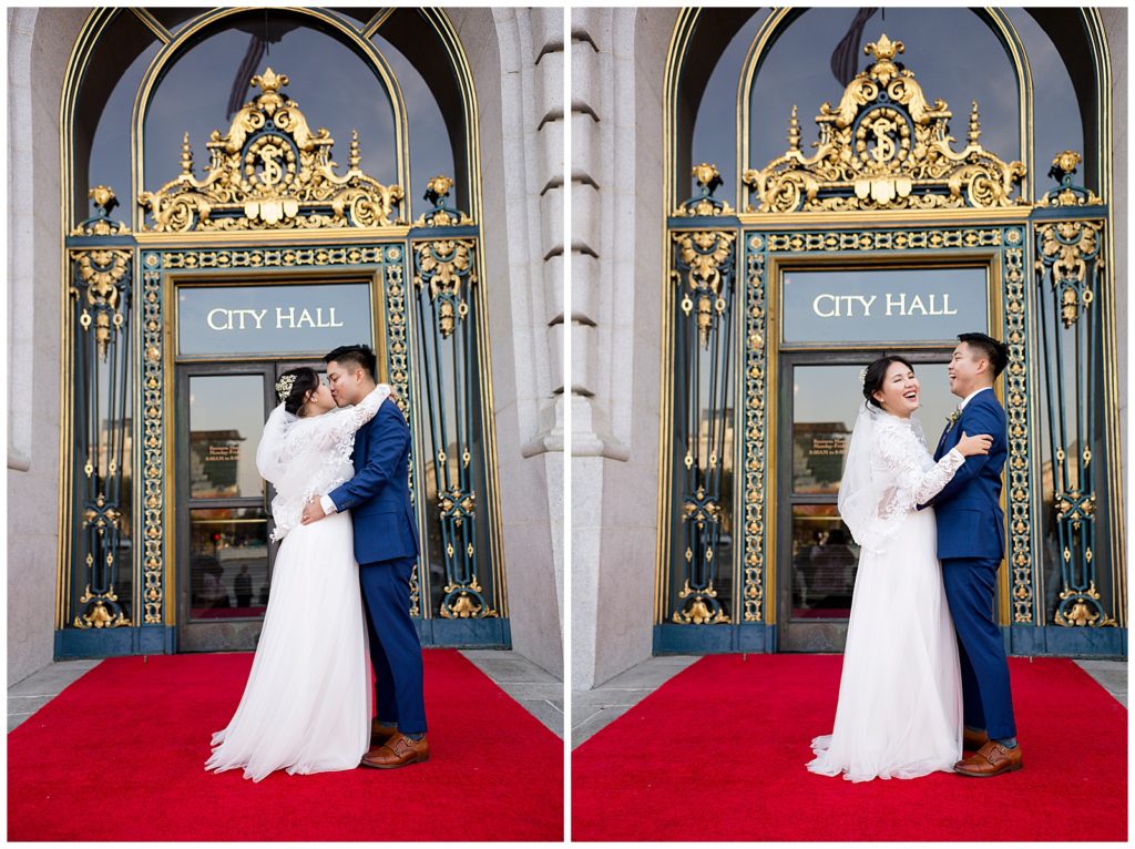 San Francisco City Hall Elopement Caili Chung Photography