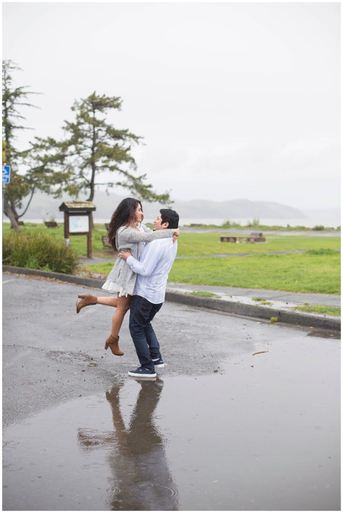 Rainy Engagement Session Bay Area Photography Caili Chung