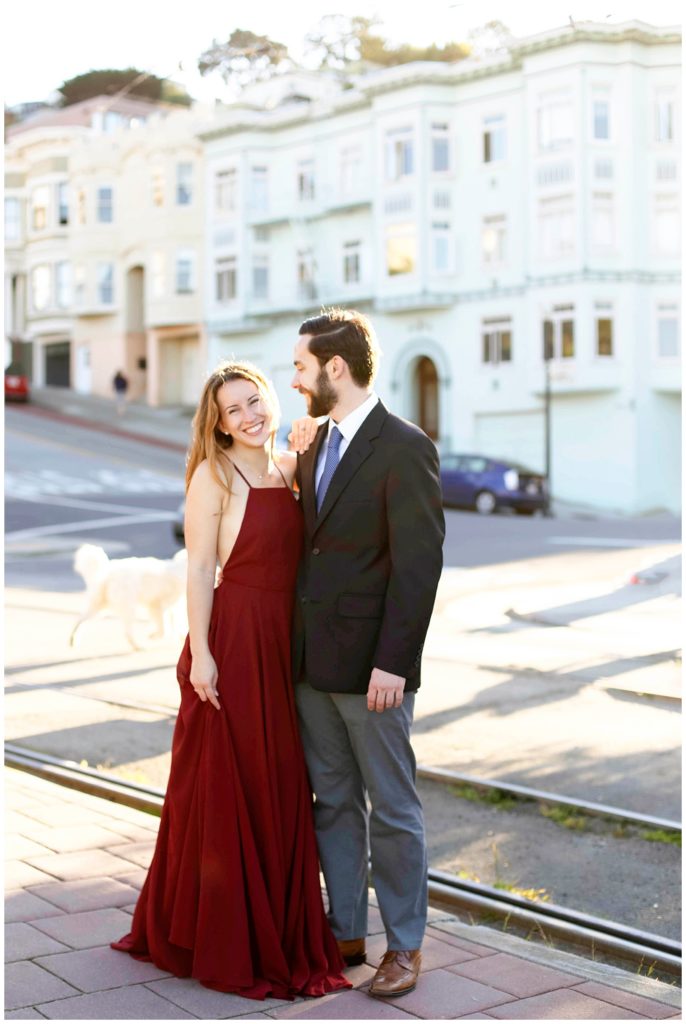 Mission Dolores Park Engagement SF Bay Area Photography Caili Chung