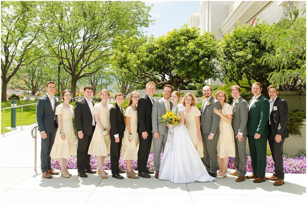 Bountiful Temple LDS Mormon Wedding Caili Chung Photography