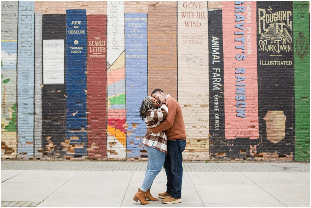 Downtown Salt Lake City Engagement Photography Exchange Place