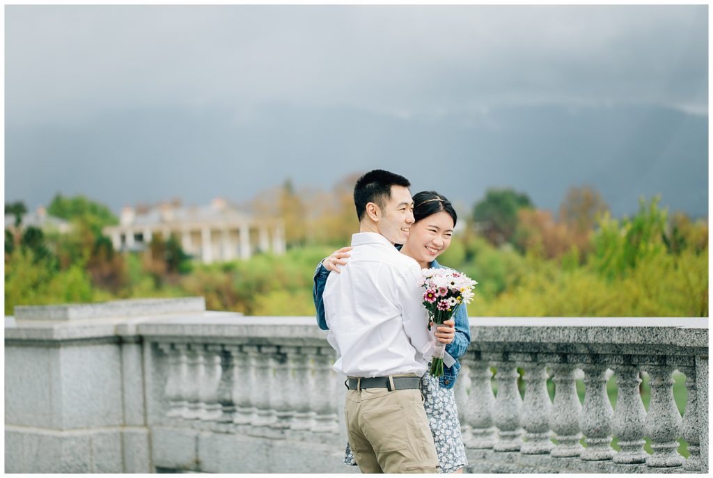 Utah Capitol Engagement Wedding Photography Caili Chung