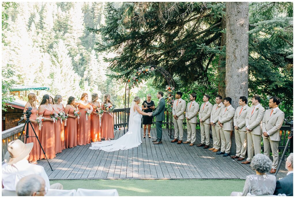 Log Haven Millcreek Wedding Utah Caili Chung