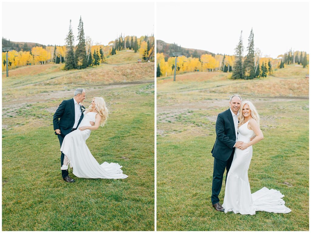Montage Deer Valley Wedding Fall Caili Chung Photography