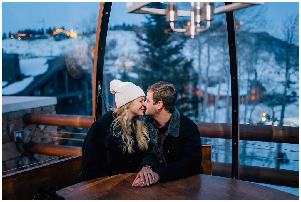 Stein Eriksen Deer Valley Park City Winter Proposal Mountain