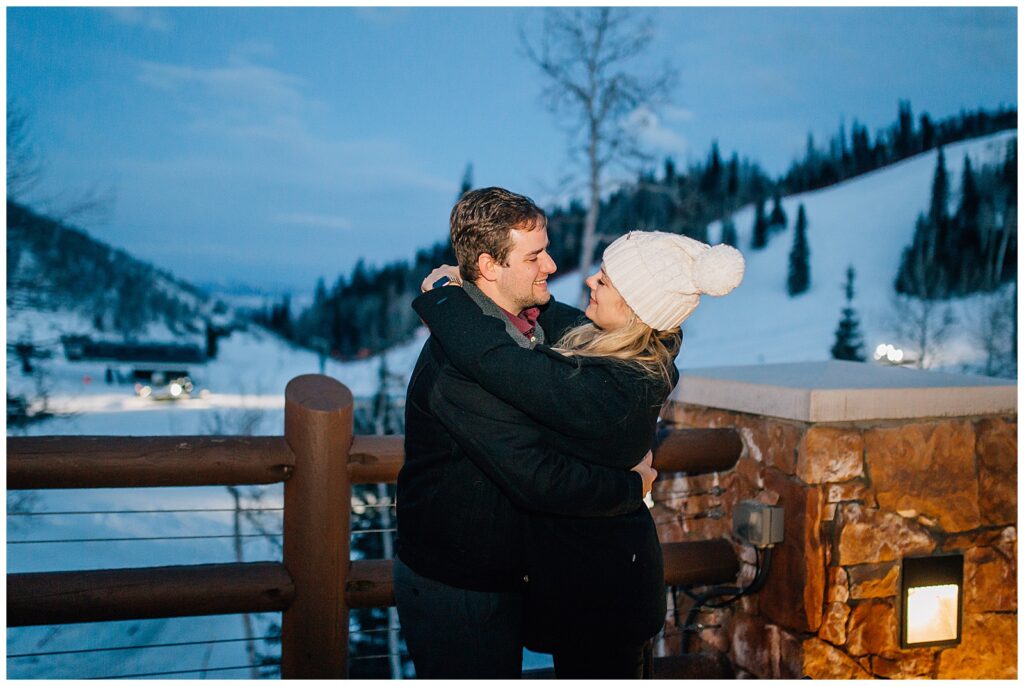 Stein Eriksen Deer Valley Park City Winter Proposal Mountain