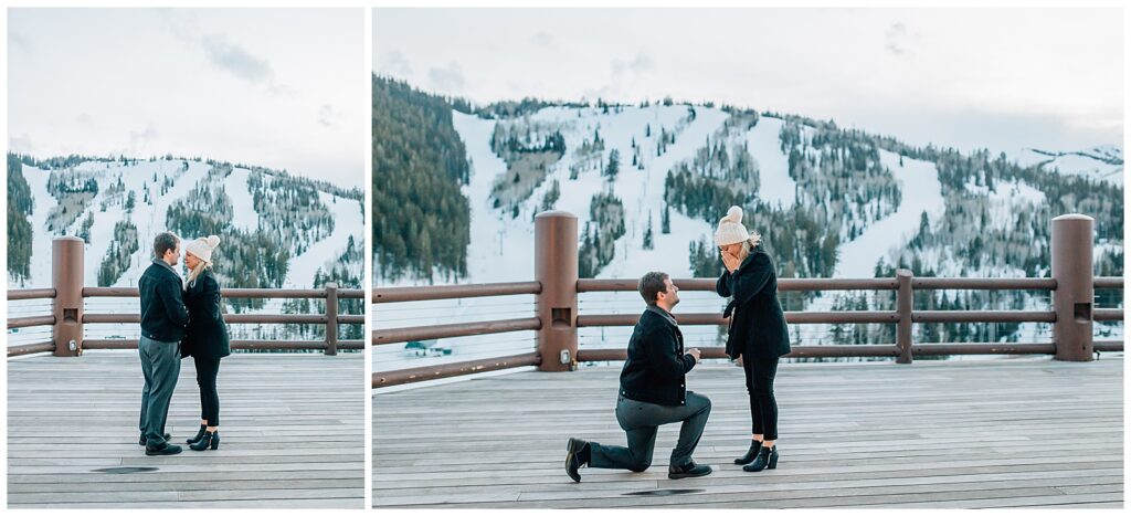 Stein Eriksen Deer Valley Park City Winter Proposal Mountain