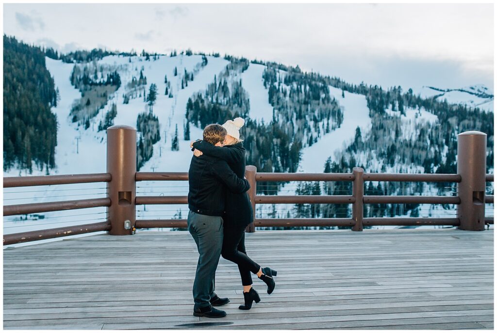 Stein Eriksen Deer Valley Park City Winter Proposal Mountain