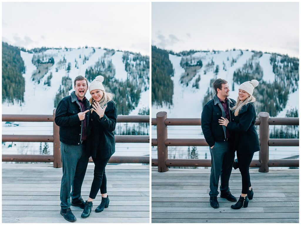 Stein Eriksen Deer Valley Park City Winter Proposal Mountain