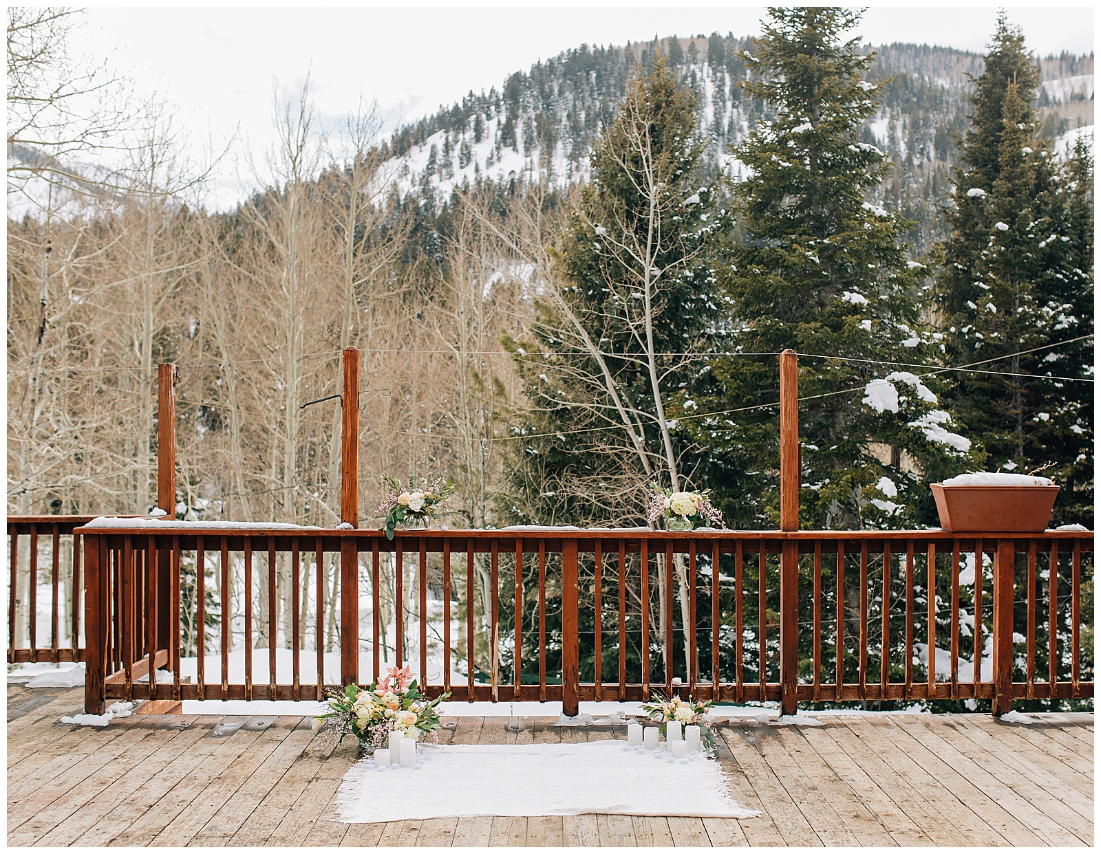 Silver Fork Lodge Winter Mountain Proposal