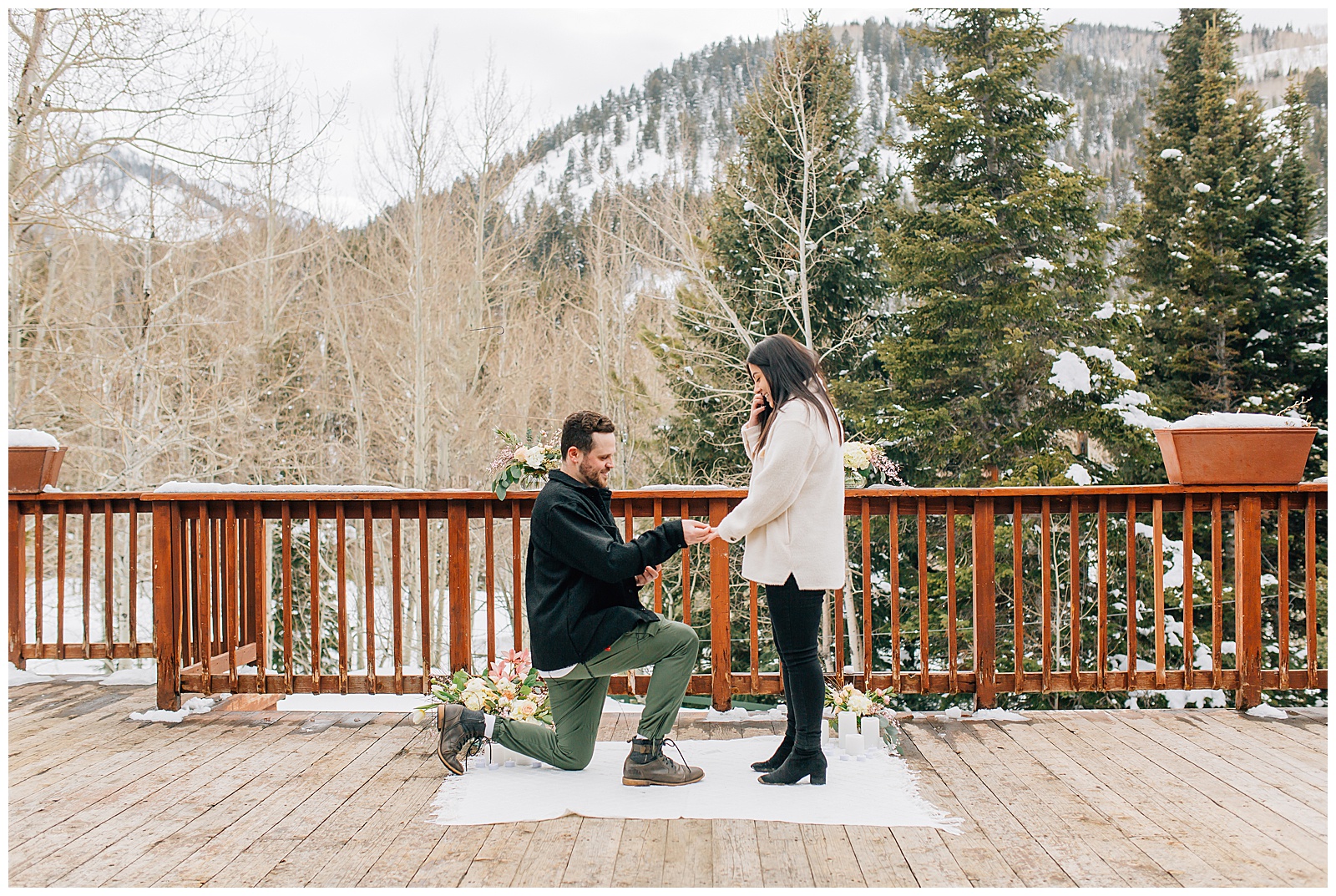 Silver Fork Lodge Winter Mountain Proposal