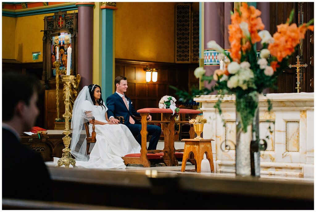 Cathedral of the Madeleine Catholic Salt Lake City Utah Wedding Caili Chung Photography