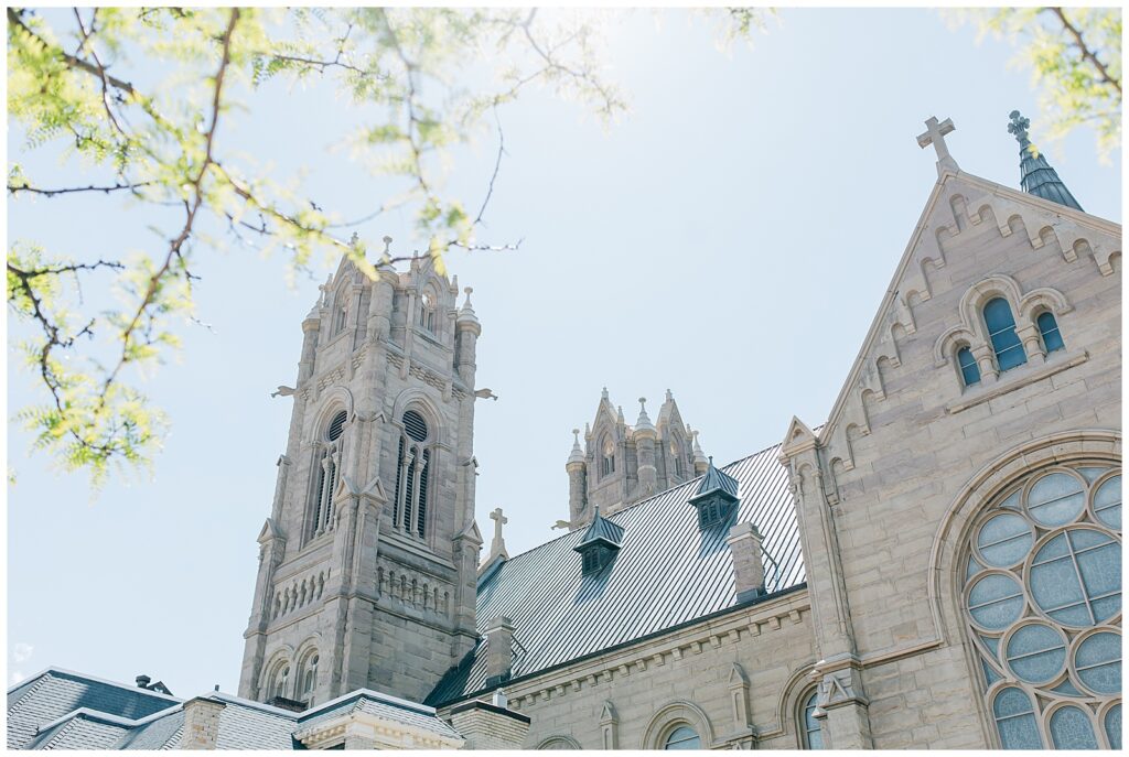 Cathedral of the Madeleine Catholic Salt Lake City Utah Wedding Caili Chung Photography