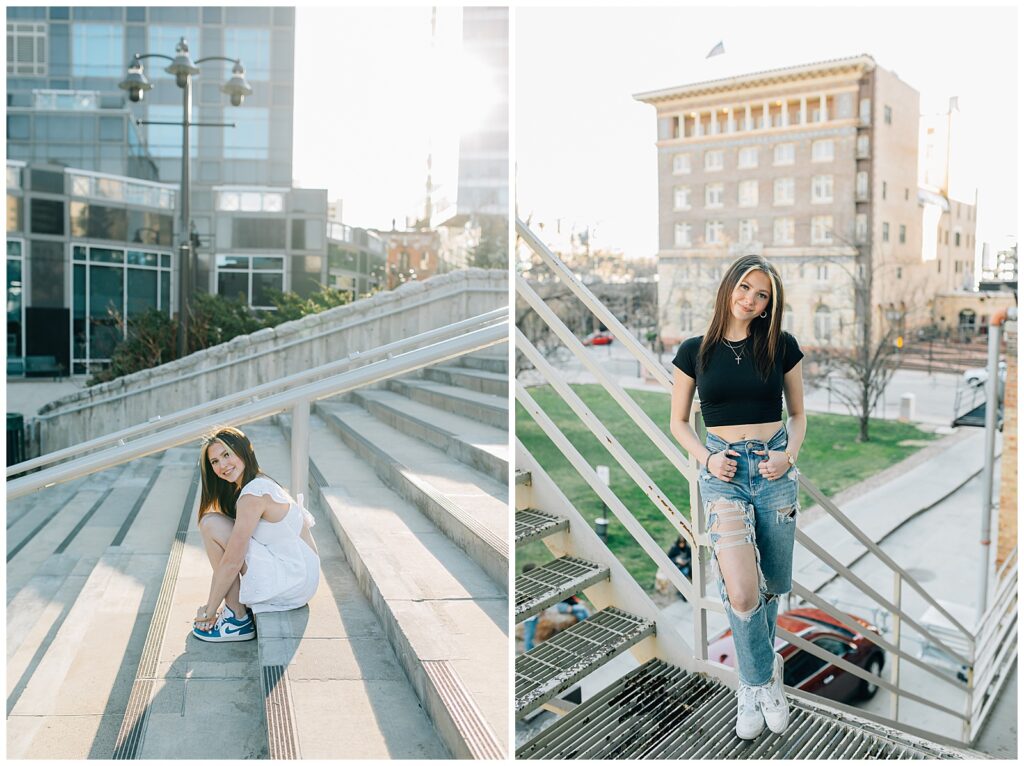 Urban Salt Lake City Senior Photos