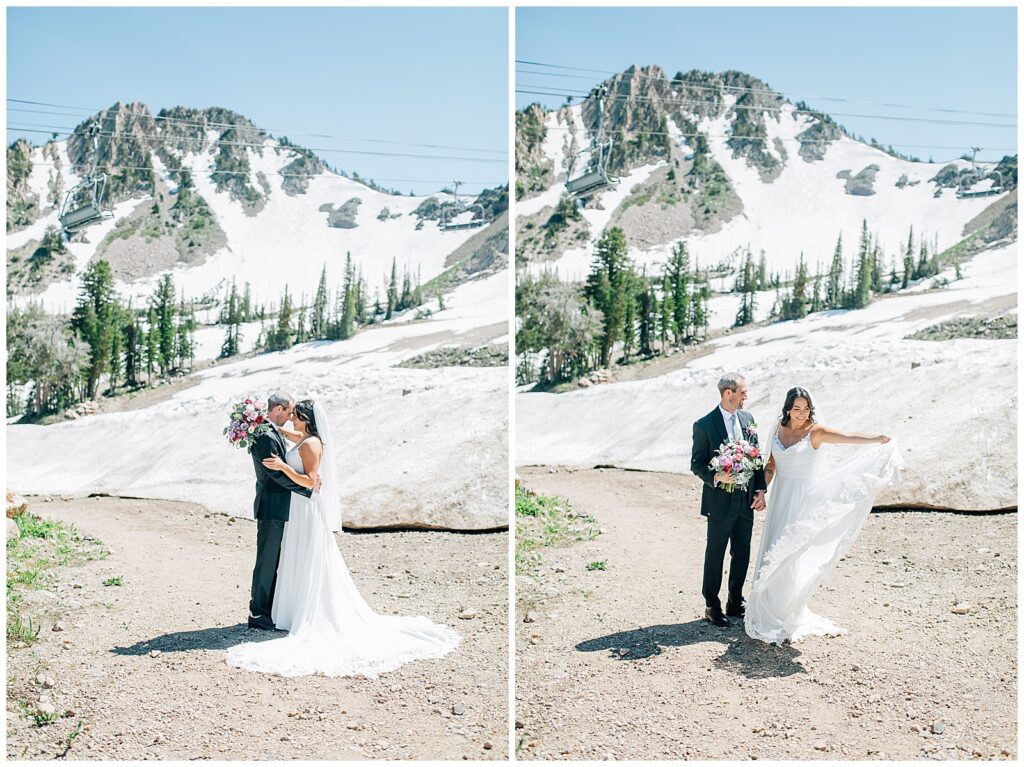 Snowbasin Needles Lodge Wedding Caili Chung Photography