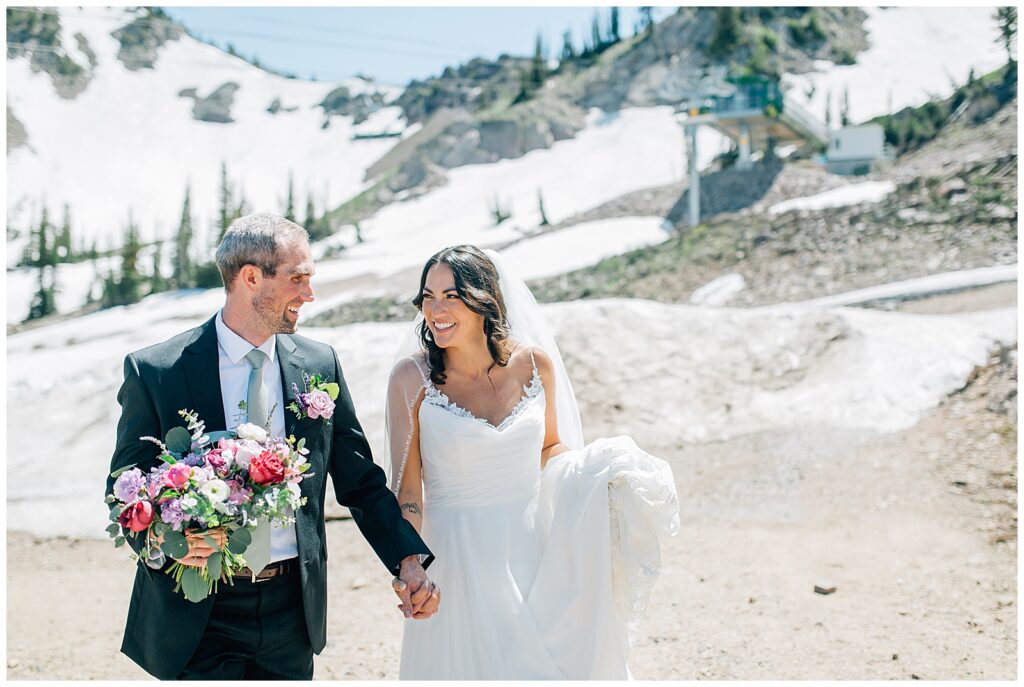 Snowbasin Needles Lodge Wedding Caili Chung Photography