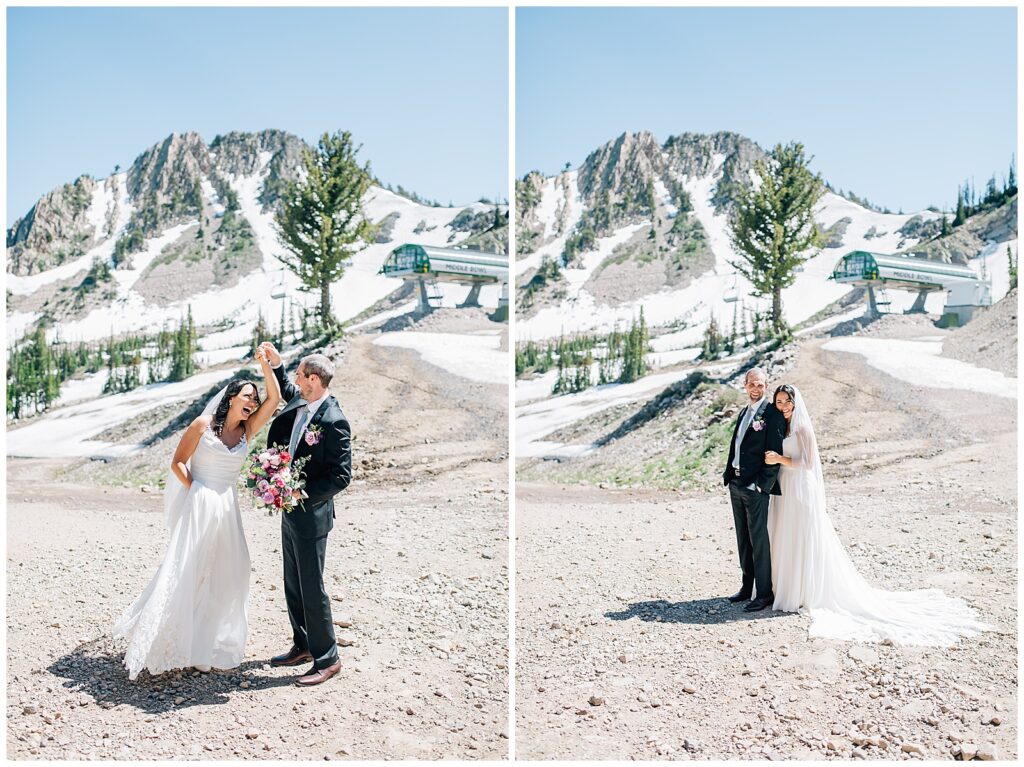 Snowbasin Needles Lodge Wedding Caili Chung Photography