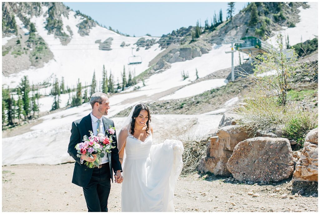 Snowbasin Needles Lodge Wedding Caili Chung Photography