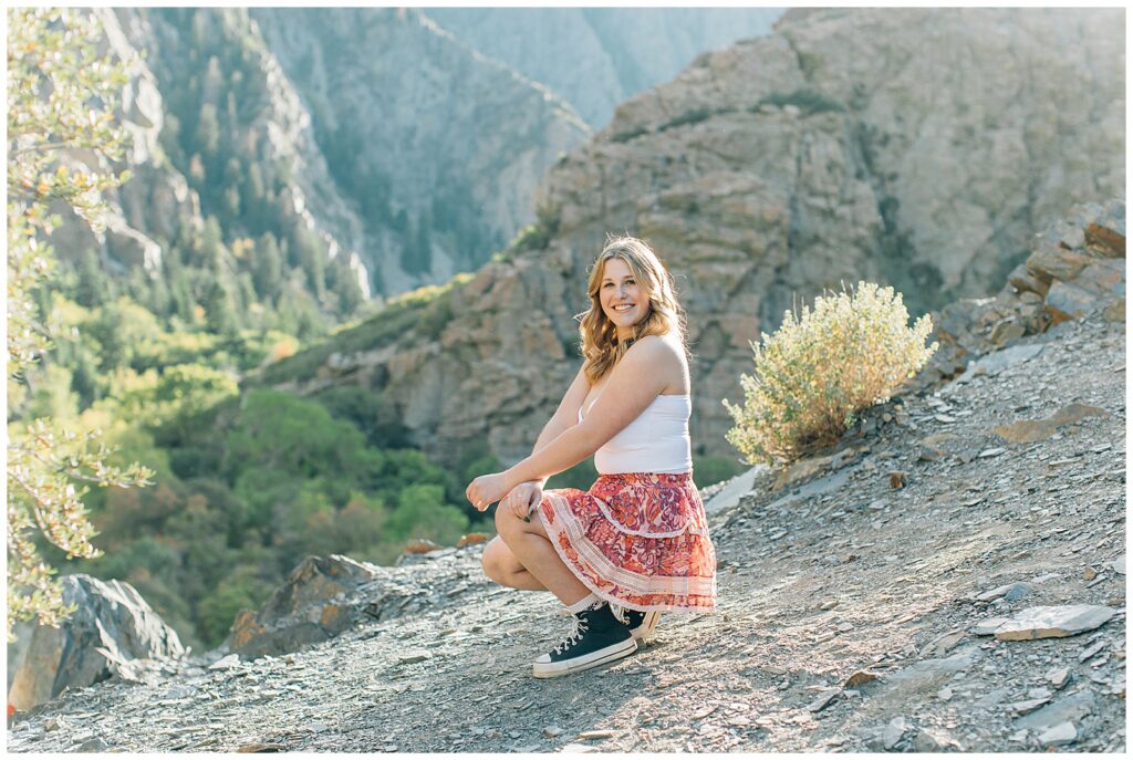 Mountain Senior Photos Fall Waterford