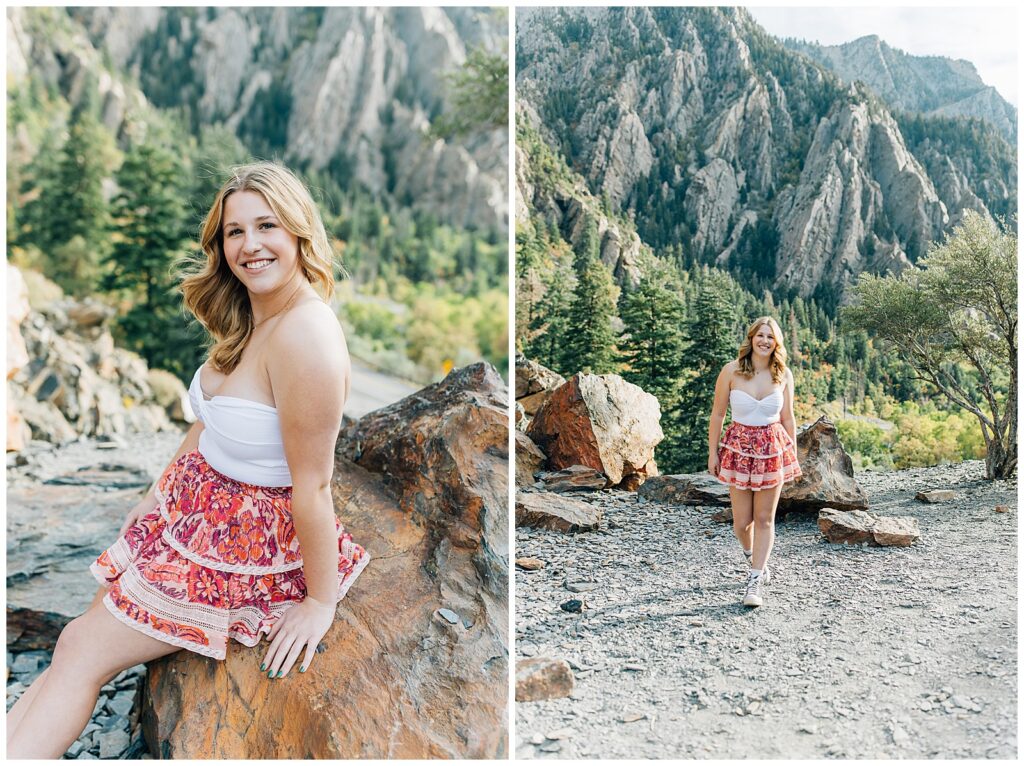 Mountain Senior Photos Fall Waterford