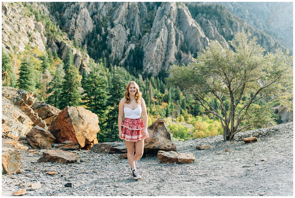 Mountain Senior Photos Fall Waterford