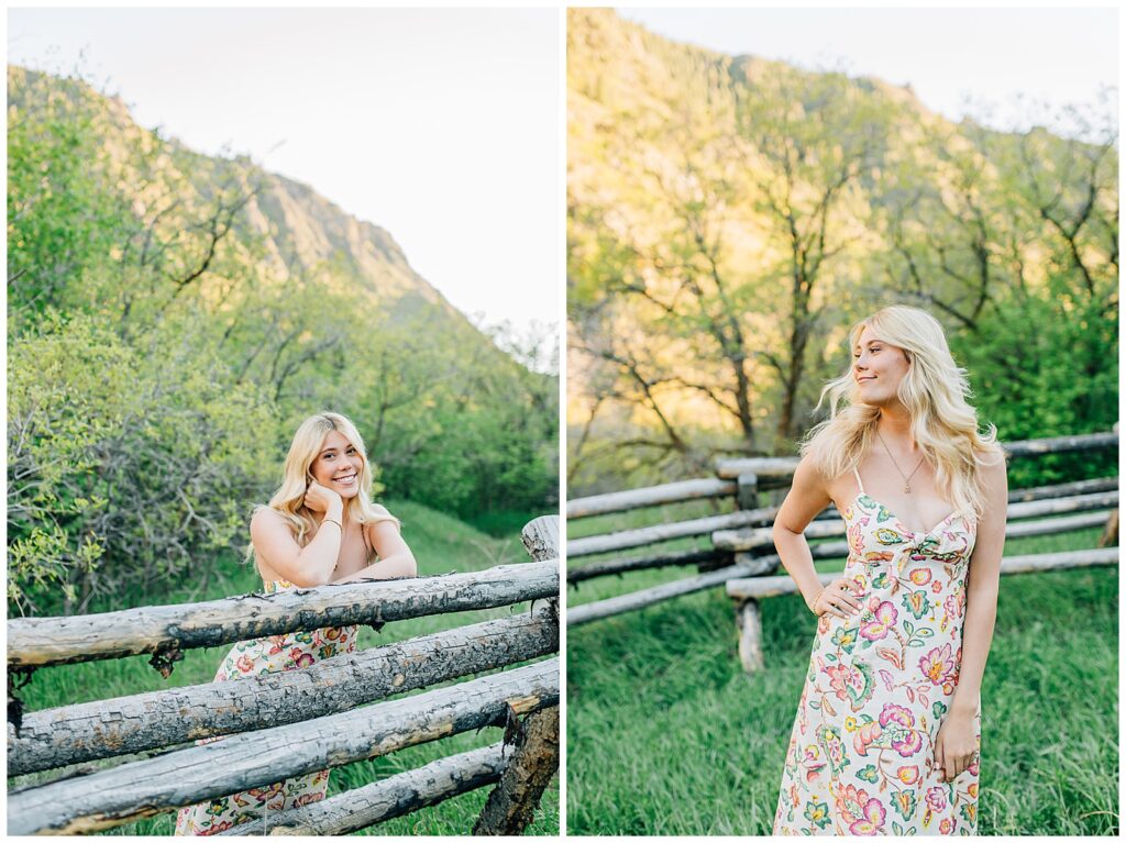 Mountain Utah Senior Photos Caili Chung 