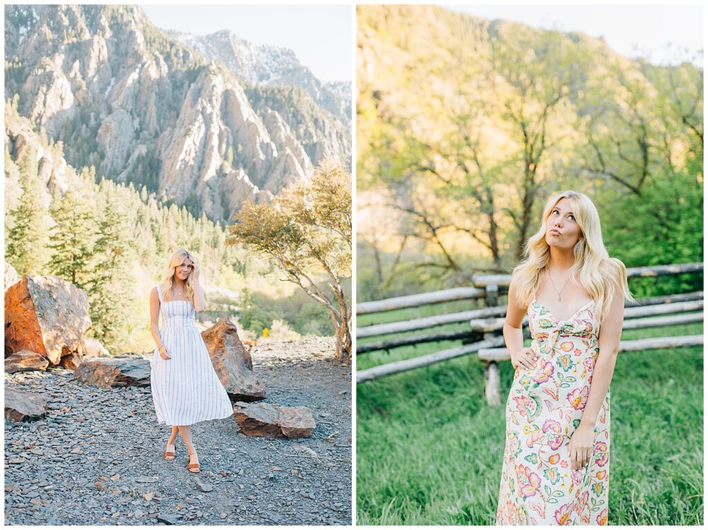 Mountain Utah Senior Photos Caili Chung 