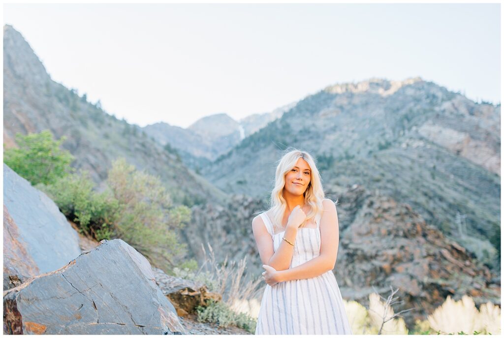 Mountain Utah Senior Photos Caili Chung 