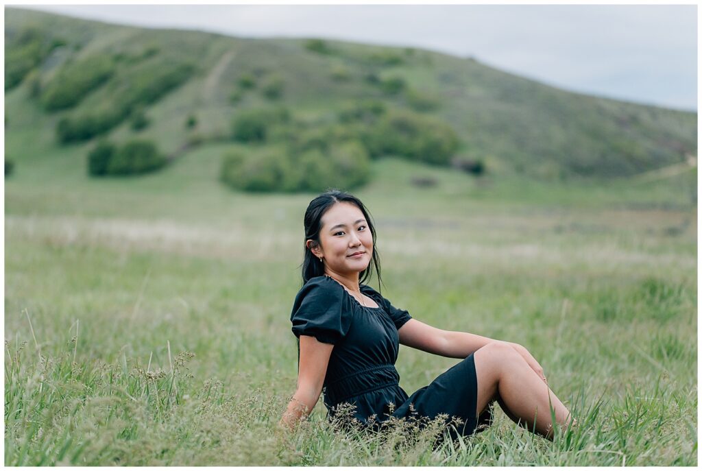 Tunnel Springs Park Spring Senior Photos Utah Caili 