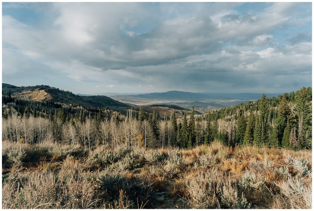 Empire Pass Overlook Proposal Park City Caili Chung