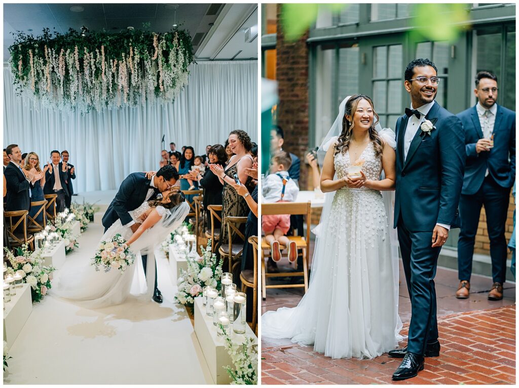 Rainy Downtown Chicago Wedding Ivy Room