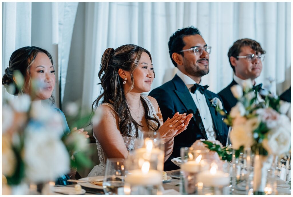 Rainy Downtown Chicago Wedding Ivy Room