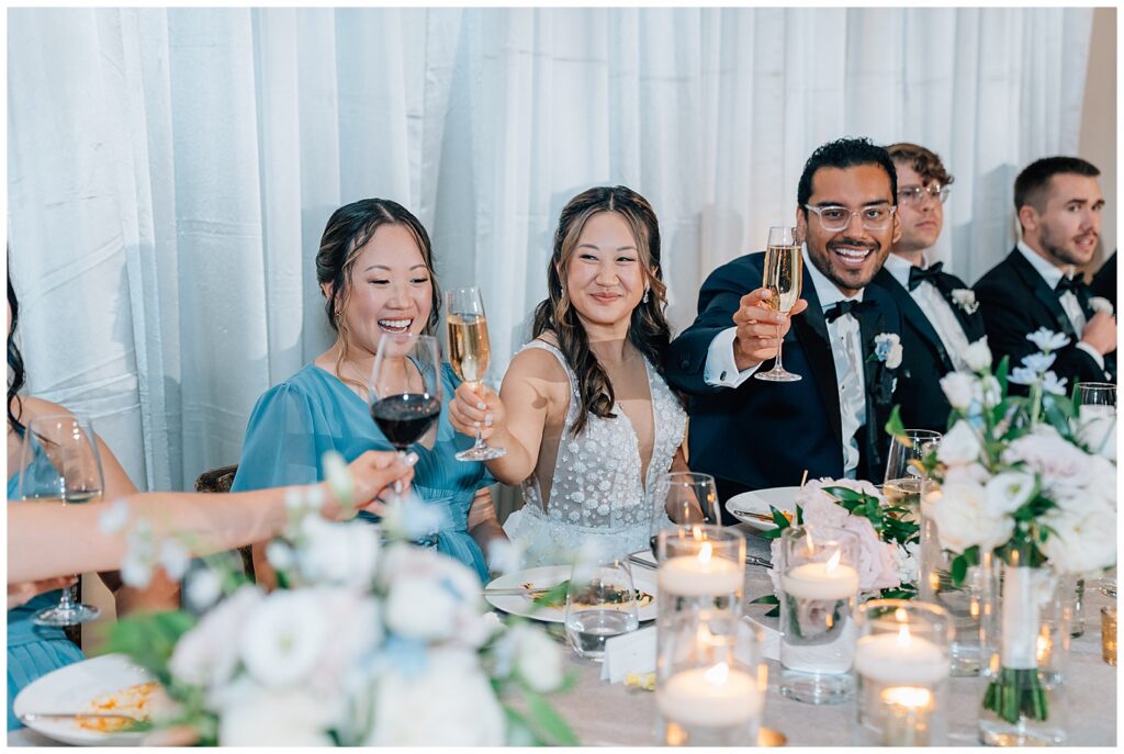 Rainy Downtown Chicago Wedding Ivy Room