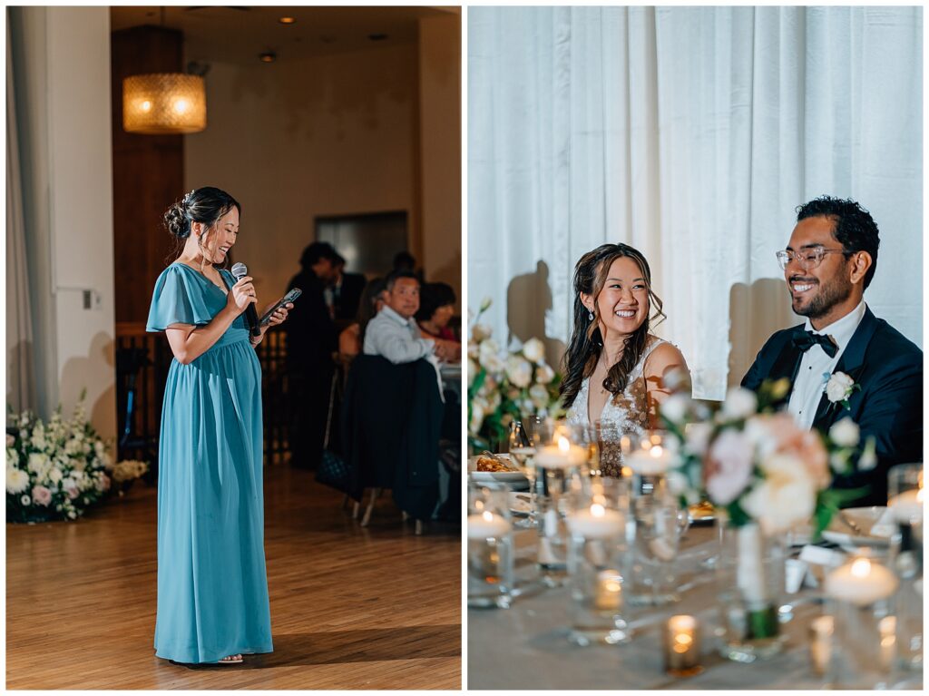 Rainy Downtown Chicago Wedding Ivy Room