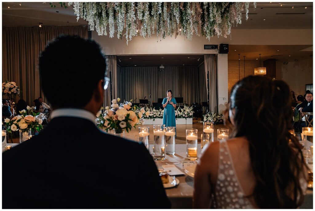 Rainy Downtown Chicago Wedding Ivy Room