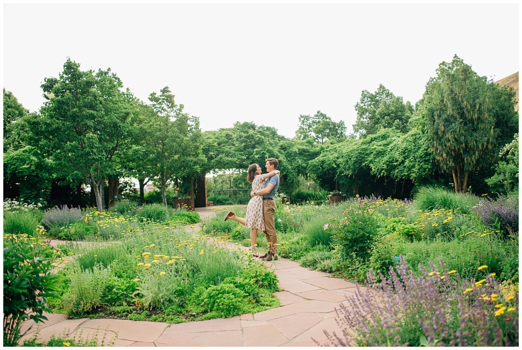 Flower Garden Utah Engagements Salt Lake City Red Butte