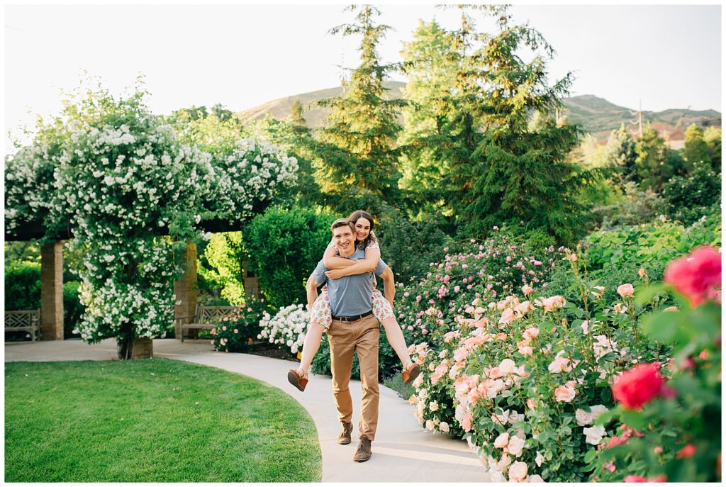 Flower Garden Utah Engagements Salt Lake City Red Butte