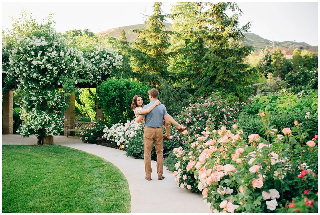 Flower Garden Utah Engagements Salt Lake City Red Butte