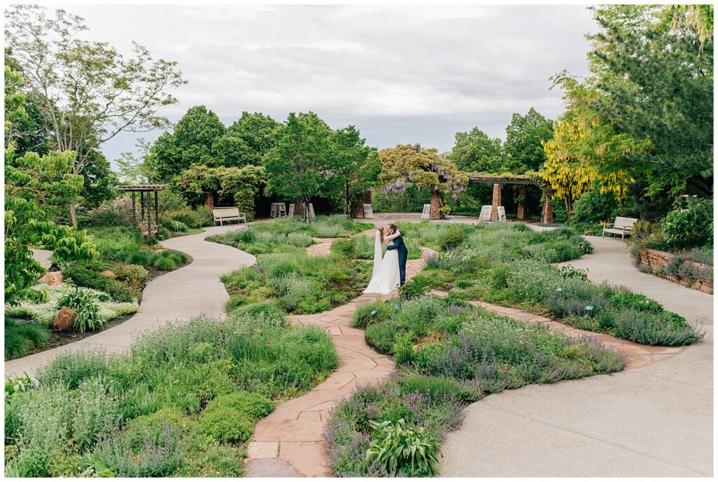 Red Butte Garden Spring Salt Lake City Wedding Caili Chung