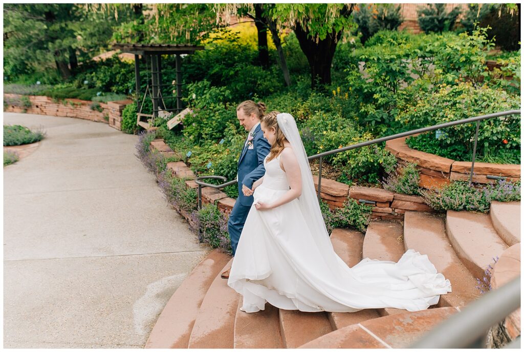 Red Butte Garden Spring Salt Lake City Wedding Caili Chung