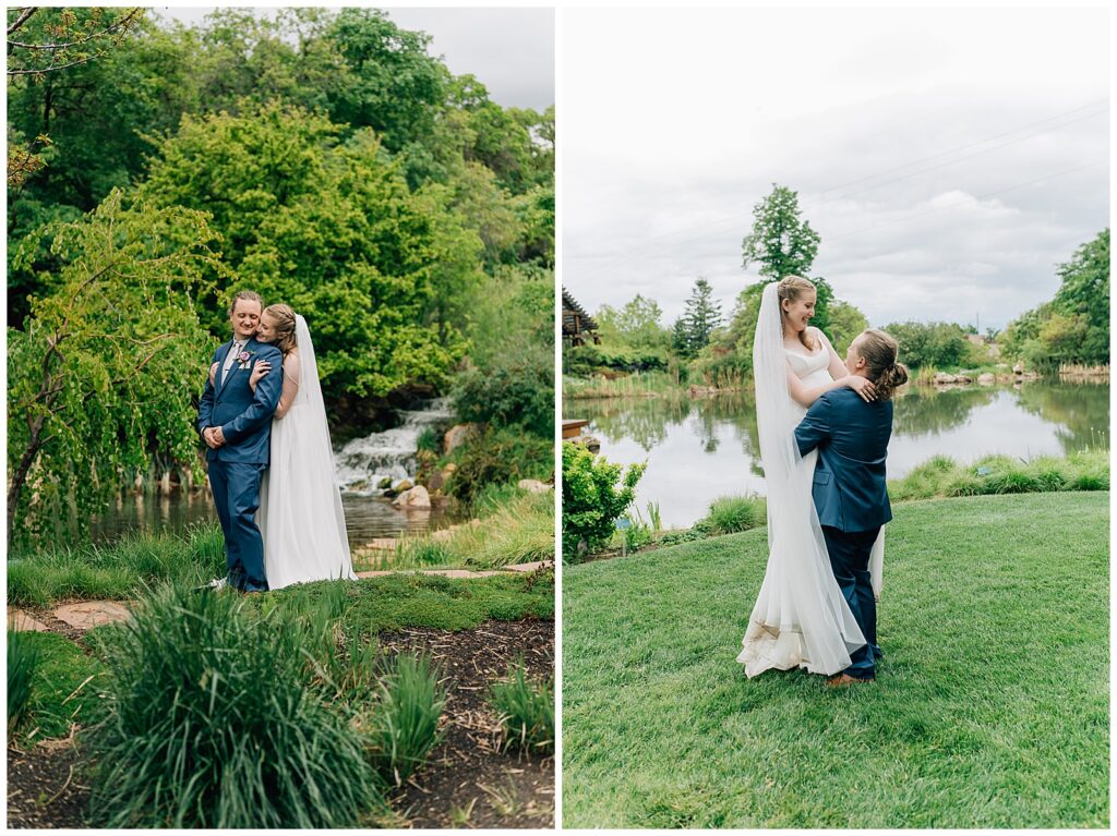 Red Butte Garden Spring Salt Lake City Wedding Caili Chung