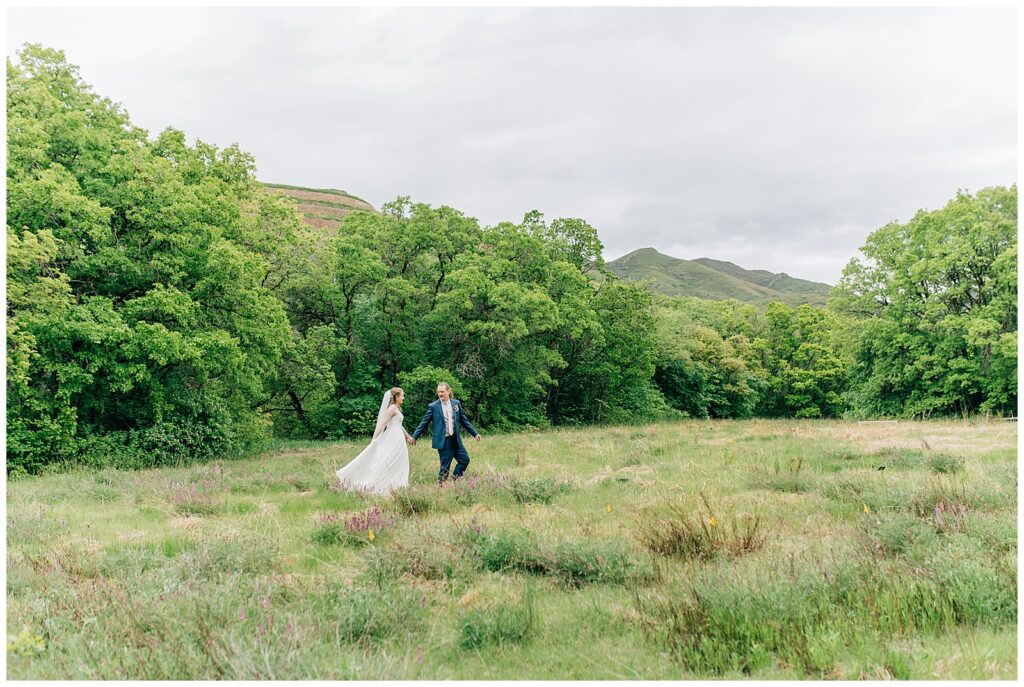 Red Butte Garden Spring Salt Lake City Wedding Caili Chung