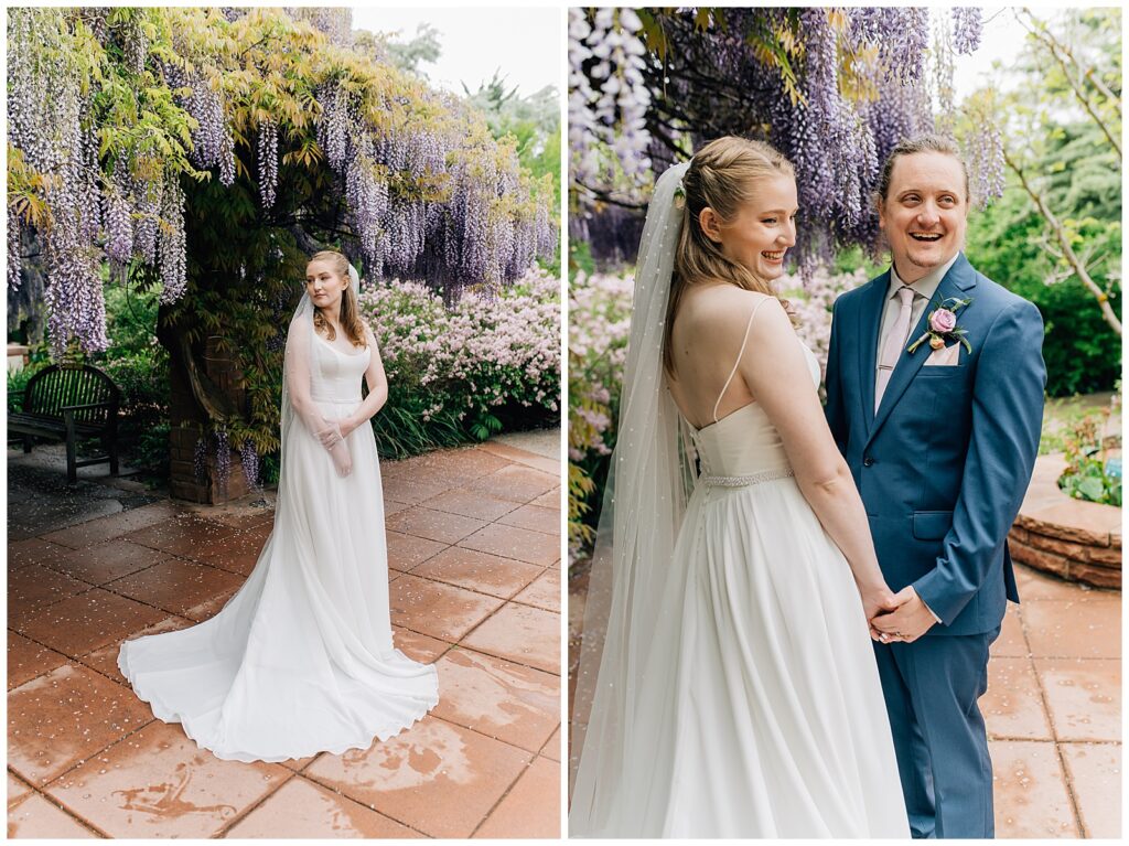 Red Butte Garden Spring Salt Lake City Wedding Caili Chung